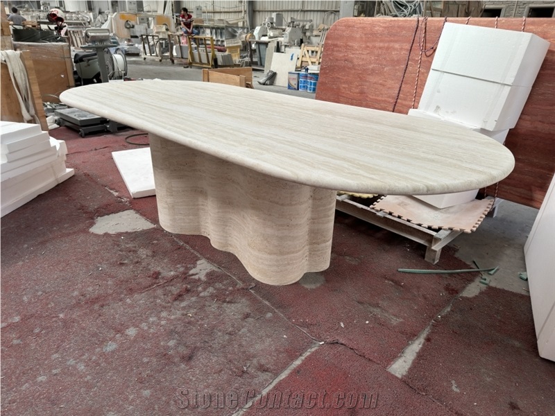 Travertine Dinning Table