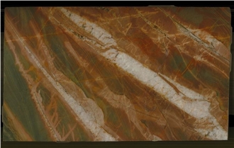 Volupia Red Maestro Quartzite Slab  Wall Tiles