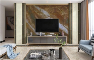 Volupia Red Maestro Quartzite Slab  Wall Tiles