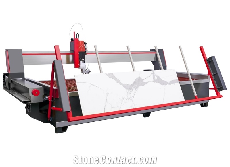 5-Axis Waterjet Machine For Stone Countertops And Art Pattern Cutting