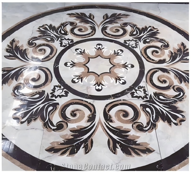 5-Axis Waterjet Machine For Stone Countertops And Art Pattern Cutting
