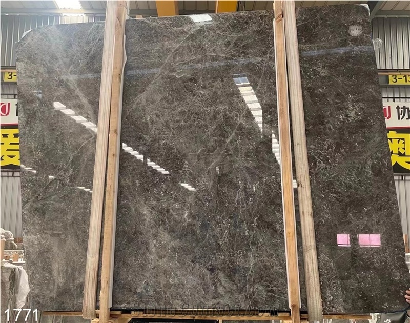 Baltic Gray Marble Slabs Afyon Oscar Grey Stone Tile