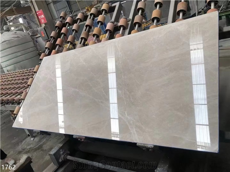 Cream Karaman Marble Slabs Beige Premium