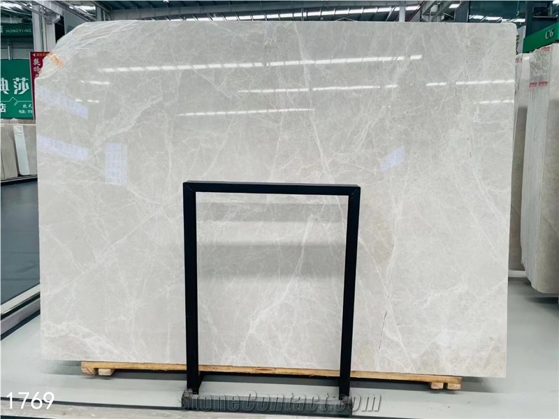 Odeon Beige Marble Slabs Isparta Stone For Wall Floor