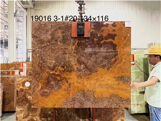 Persian Tiger Onyx Slabs Multicolor Stone Slab