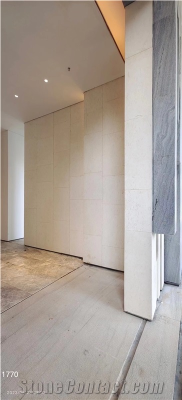Riyadh Stone Tuwayq Jabal Desert Beige Limestone Slabs