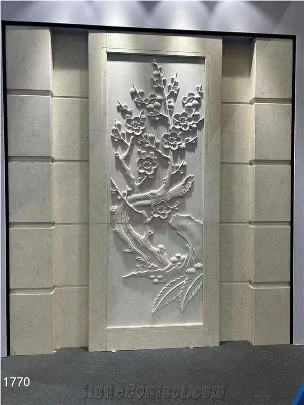 Riyadh Stone Tuwayq Jabal Desert Beige Limestone Slabs