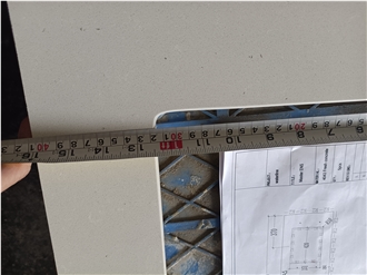 4043 Fresh Concrete Artificial Stone Bath Countertop