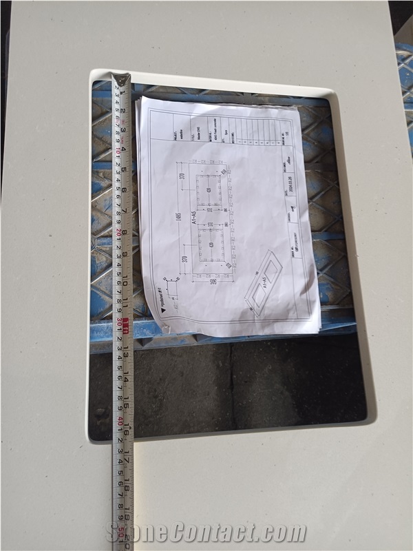 4043 Fresh Concrete Artificial Stone Bath Countertop
