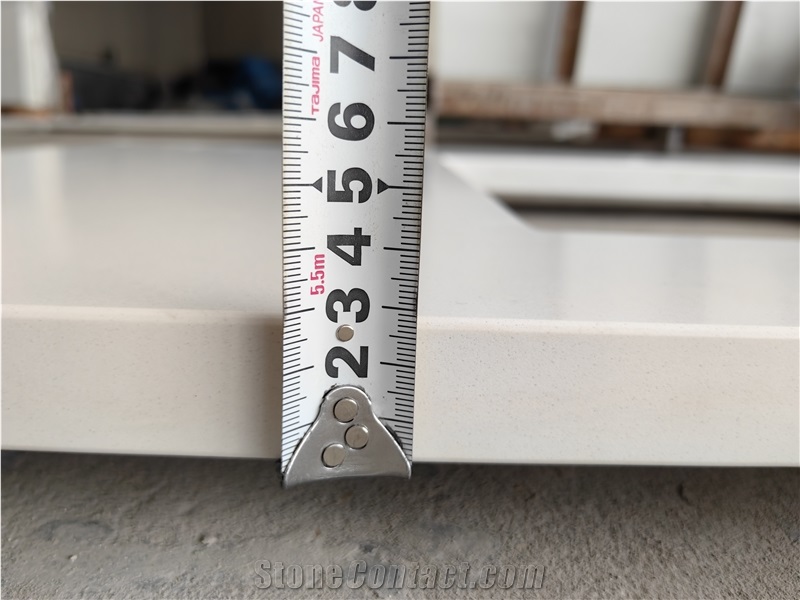 5001 Calacatta Ethereal Quartz Kitchen Countertop