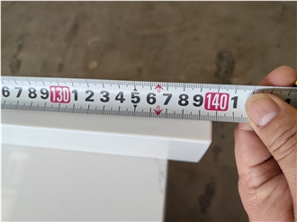 5042 Laza White Artificial Quartz Kitchen Countertops