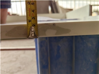 5042 Laza White Artificial Quartz Kitchen Countertops