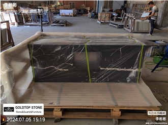 5090 Calacatta Nero Bathroom Countertop