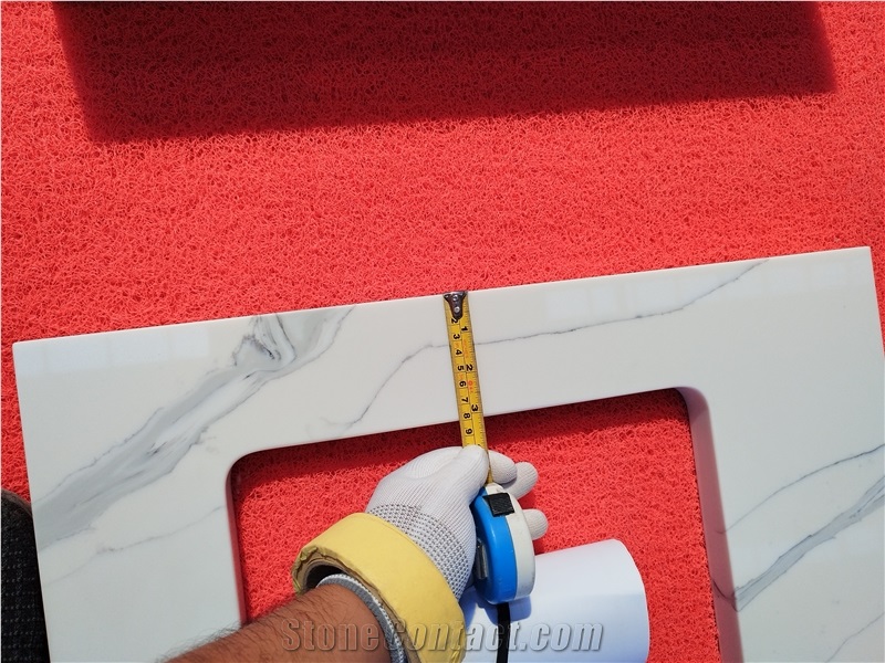 6021 Glacier Artificial Stone Bath Countertop