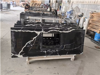Calacatta Nero Artificial Stone Countertop