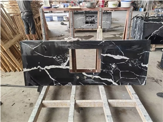 Calacatta Nero Artificial Stone Countertop