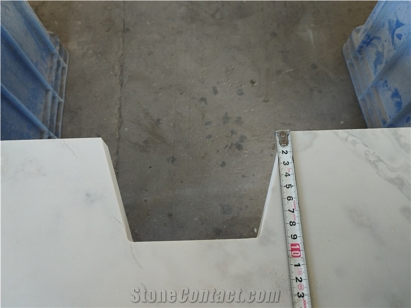 GOLDTOP 5055 Diana Extra Artificial Stone Bath Countertop
