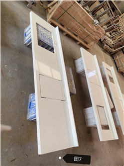 Osprey White Artificial Stone Countertop