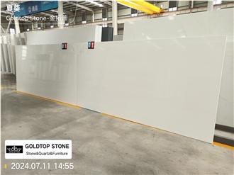Super White Quartz Artificial Stone Slabs