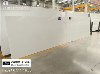 Super White Quartz Artificial Stone Slabs