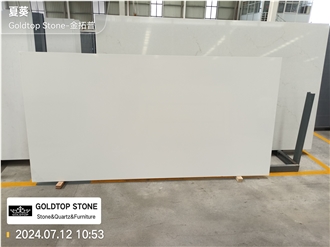 Super White Quartz Artificial Stone Slabs