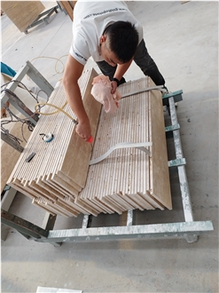 GOLDTOP Good Quality Beige Travertine Tiles