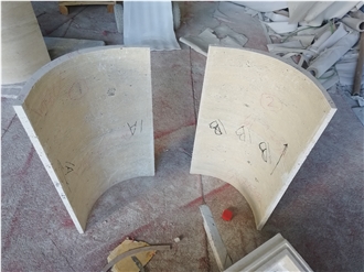 Hot Sale Italy Rapolano Biscotti  Travertine Commercial Counters
