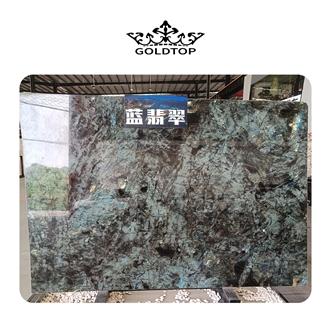 Luxury Blue Labradorite Granite Slabs For Hotel