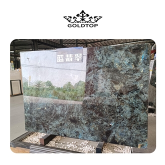 Luxury Blue Labradorite Granite Slabs For Hotel