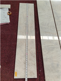 Natural Custom Luxury Design White Cristallo Quartzite Tiles