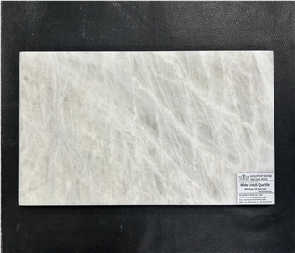 Natural Custom Luxury Design White Cristallo Quartzite Tiles