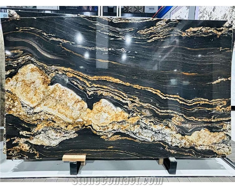 Golden Thunder Granite Slabs