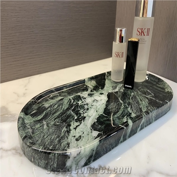 Green Marble Tray Home Decor Products