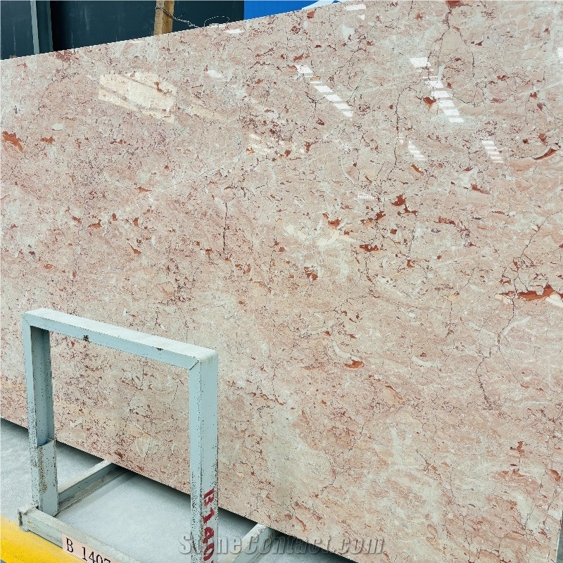 Pink Rose Marble Slabs Tiles