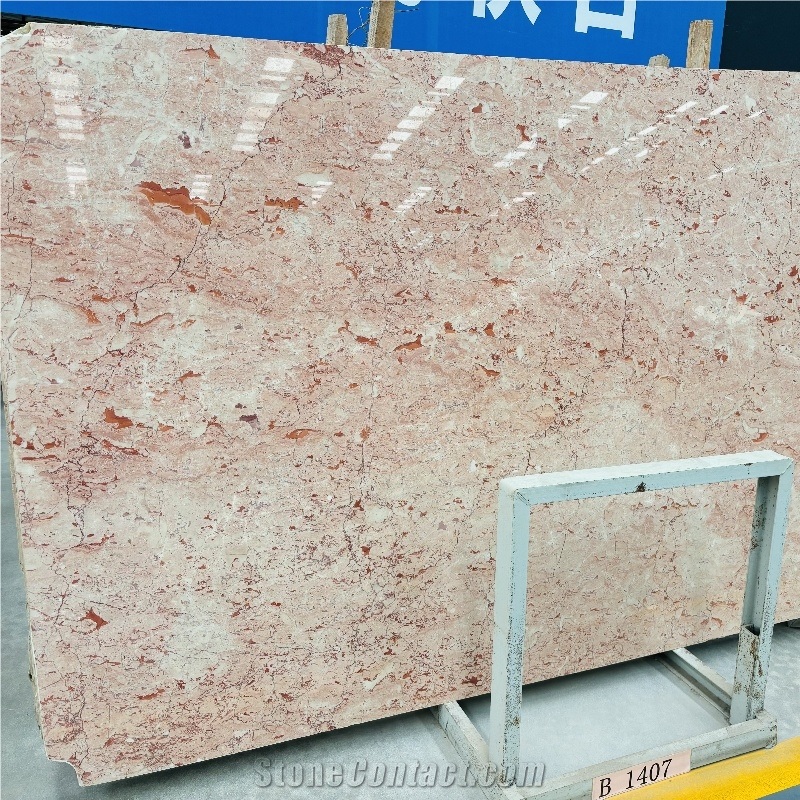 Pink Rose Marble Slabs Tiles