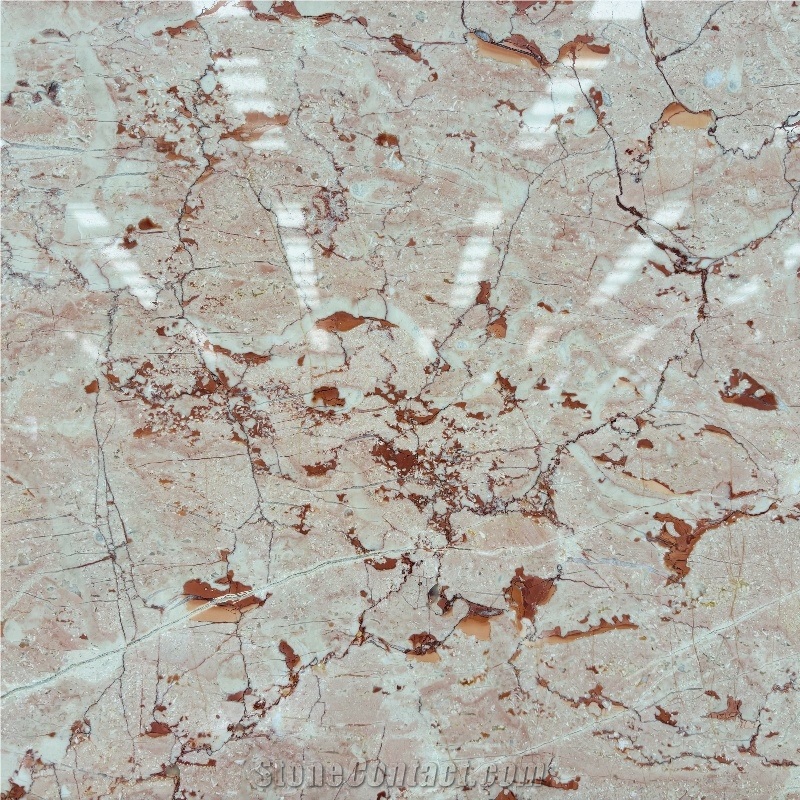 Pink Rose Marble Slabs Tiles