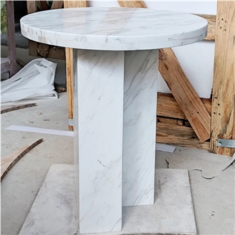 White Marble Coffee Table