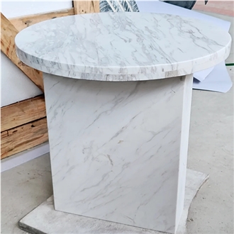 White Marble Coffee Table