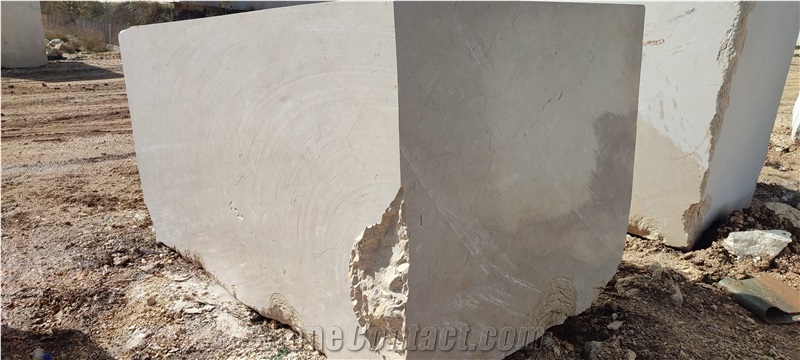 Crema Marfil Marble Rough Block