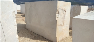 Crema Marfil Marble Rough Block