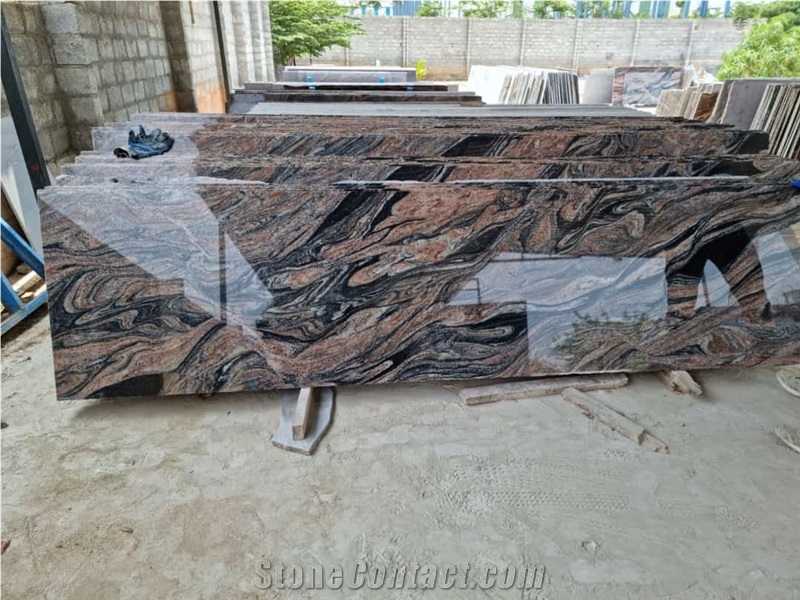 Wavey Brown Granite Blocks