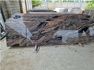 Wavey Brown Granite Blocks