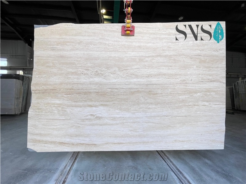 Ivory Travertine Slabs
