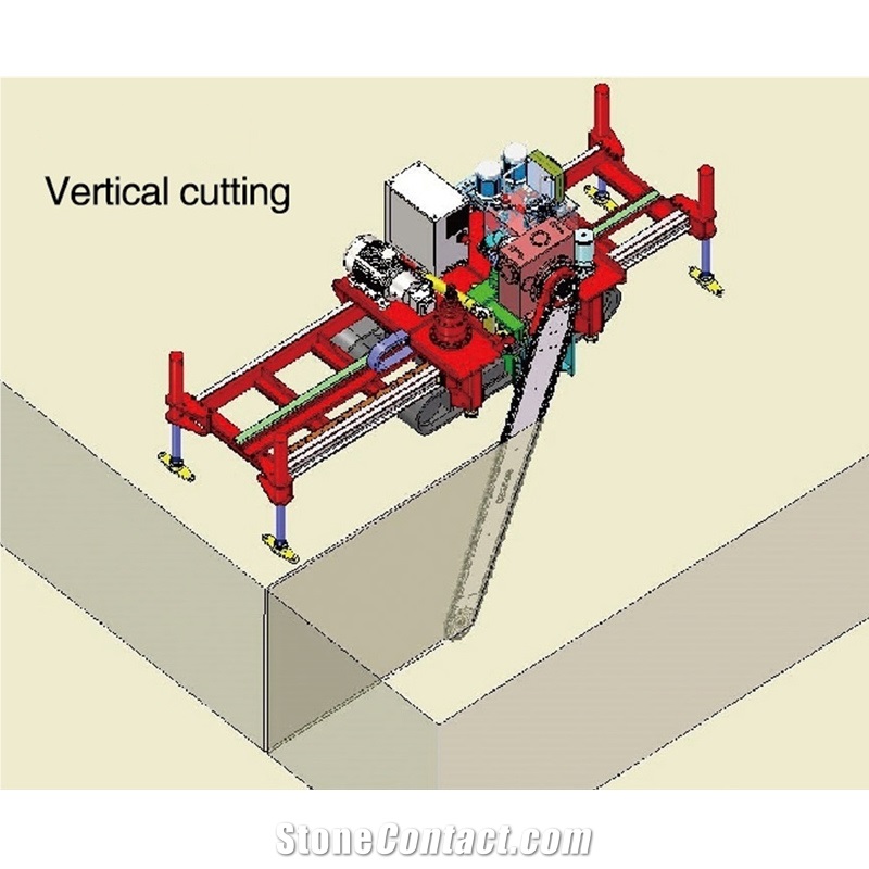 LLJ2500 4000 Chain Saw For Crawler