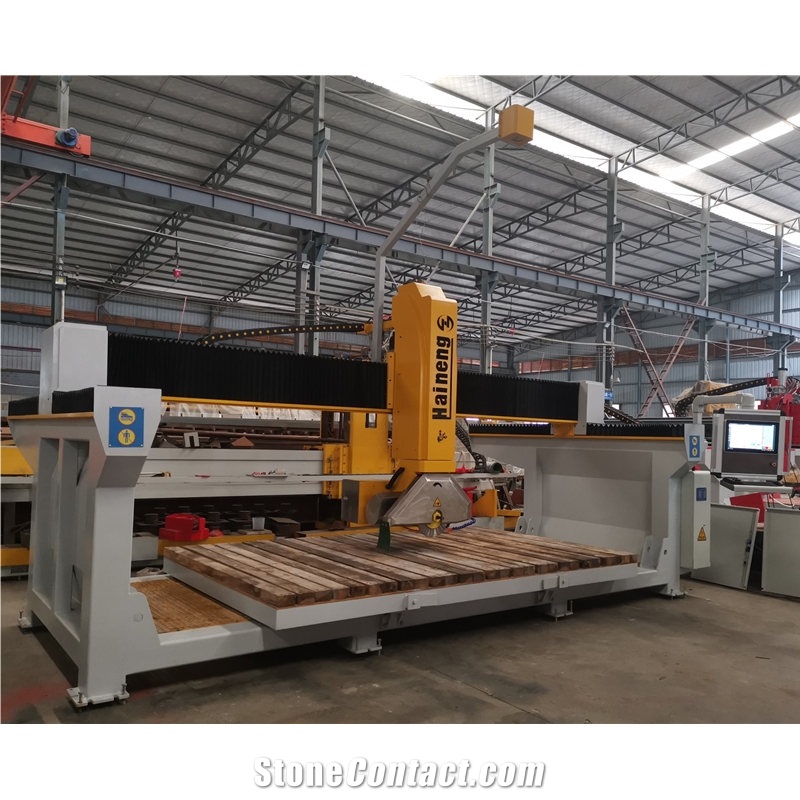 WCQ500/650 Five Axis CNC Bridge Saw(Italian ESA System)