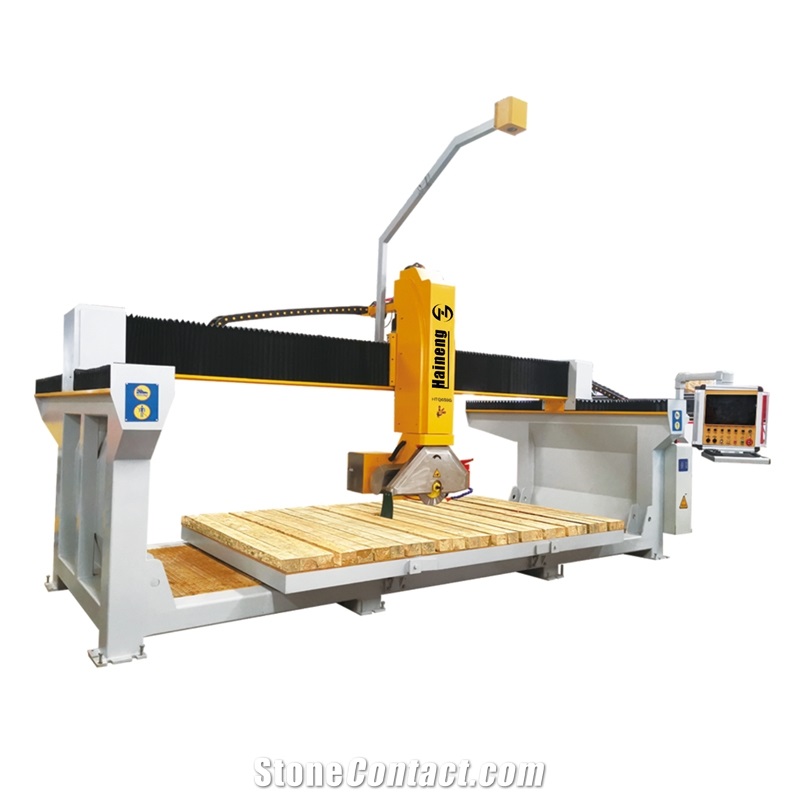 WCQ500/650 Five Axis CNC Bridge Saw(Italian ESA System)