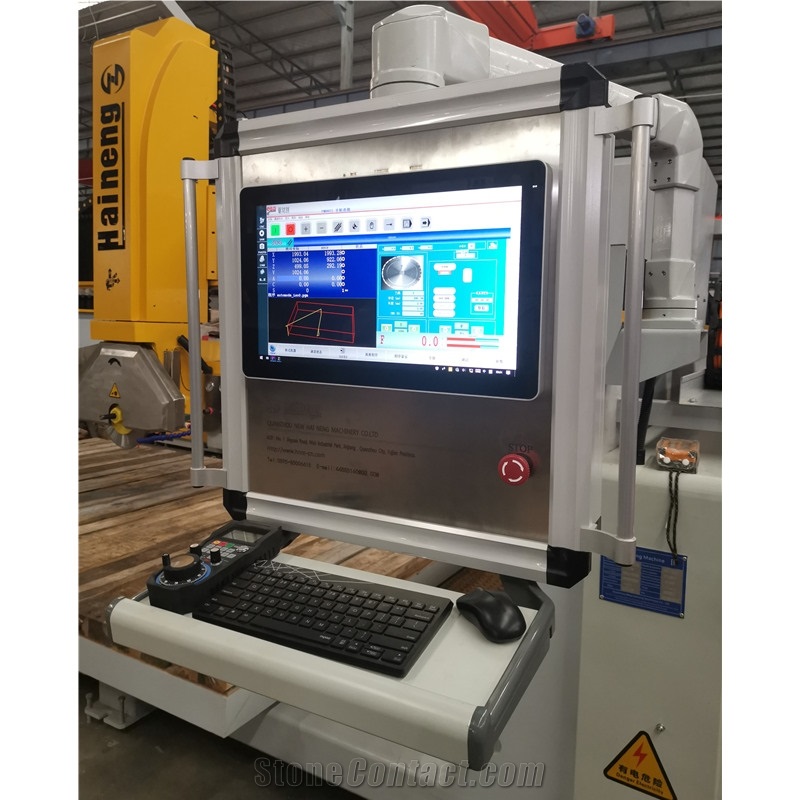 WCQ500/650 Five Axis CNC Bridge Saw(Italian ESA System)