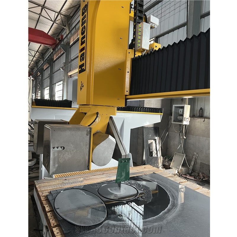 WCQ500/650 Five Axis CNC Bridge Saw(Italian ESA System)
