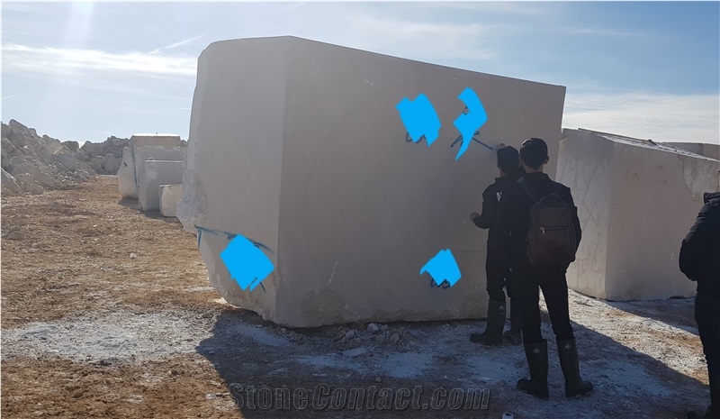 Burdur Beige Marble Blocks
