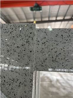 Grey Galaxy Quartz Slabs